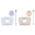 thumbnail image 1 of Juego Tapones Silicona para Derrames Reutilizables Cup 1.0/2.0 () Blanco, 1 of 9
