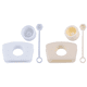 thumbnail image 1 of Juego Tapones Silicona para Derrames Reutilizables Cup 1.0/2.0 () Blanco, 1 of 9