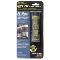 PC Products 025550 2 Oz Gray Metal Putty Epoxy