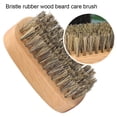 thumbnail image 3 of Cepillo De Barba Para Hombres. Fabricado en Madera con Cerdas Firmes, Cepillo para Hombre con Cerdas Ligeras, 3 of 5