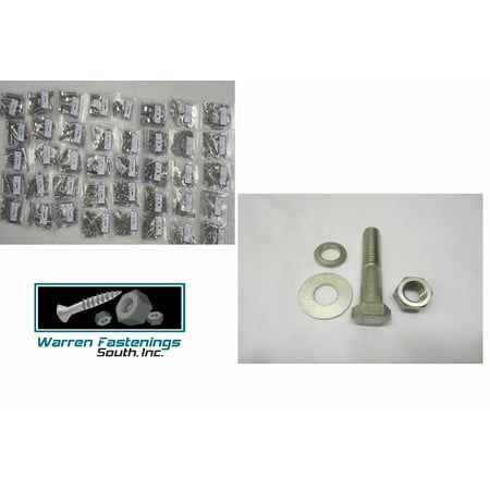 

1/4-1/2 18-8 Stainless Steel Coarse Thread Hex Bolt Nut And Washer Assortment