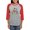 Heather/Red, variant on CafePress - Go Go Power Rangers Group Women's Baseball T Shirt - Womens Baseball Tee