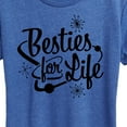 thumbnail image 3 of Instant Message - Besties For Life - Women's Short Sleeve Graphic T-Shirt, 3 of 6