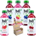 thumbnail image 1 of Bai Drinks | Flavored Water Assortment of Blueberry, Cherry, Watermelon, Strawberry kiwi, Clementine, Coconut is Gluten Free, Non GMO , Vegan and Kosher | Antioxidant Infused Drinks, 18 FL O, 1 of 5