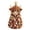 Brown, variant on DIY Beaded Owl Christmas Tree Craft Kit With Pearl Beads And Star Topper For Holiday Decor(Yellow-20cm)