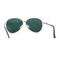 thumbnail image 2 of Iconic Officer Cop Sunglasses with Spectrum Color Mirror Lenses Gold Pink Mirror, 2 of 4