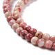 thumbnail image 4 of Natural Maifanite/Maifan Stone Beads Strands Dyed Round Flamingo 4~4.5mm Hole: 1mm about 91~100pcs/strand 14.96~15.35 inch(38~39cm), 4 of 4