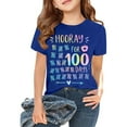 thumbnail image 2 of MZXELPRJD 100 Days of School Shirt for Boys Girls Funny Kindergarten Shirts Happy 100 Day of School Celebration Gifts Toddler Short Sleeve Graphic Tee Tops, 2 of 7