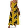 thumbnail image 1 of Vestido sin mangas con patines, vestidos largos para mujer, vestidos de verano para mujer 2024, vestidos para fiesta de graduación, ropa de mujer, 1 of 7