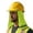 1-Yellow5728, variant on XIAOCHA Men's Sun Protective Hard Hat Neck Flapï¼Reflective Outdoor Work Headwear,Navy