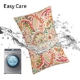 thumbnail image 5 of Kdxio Cotton Pillow Cases 14"x20" Pillowcases,Soft and Breathable Bedroom Pillow Cases-Indian Paisley 1-No Pillow Core, 5 of 5