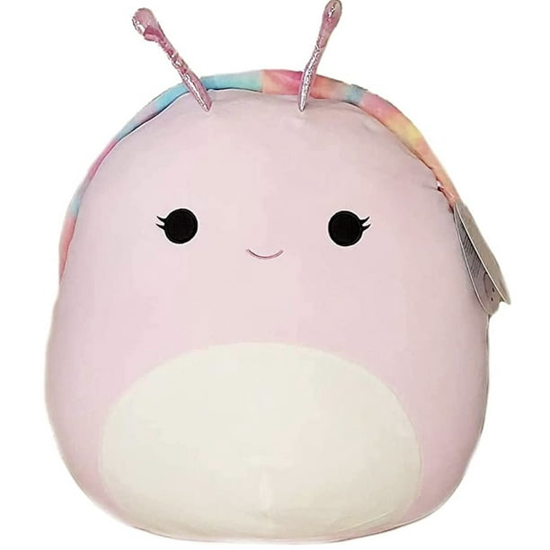 Squishmallow Official Kellytoy Silvina The Rainbow Snail Squishy Soft
