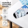 thumbnail image 5 of Desk Mat, Gaming Mouse Pad Large, XXL Keyboard Mat, Long Mousepad Matt with Stitched Edges, Non Slip Computer Mat, Extended Laptop Desk Pad Pattern Cute for Office Desktop, Boho Blue, 5 of 7