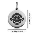 thumbnail image 2 of Stainless Steel Year of the Monkey Zodiac Round Medallion Pendant Necklace, 2 of 3