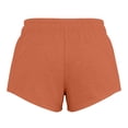 thumbnail image 6 of YVNAURA Womens High Rise Elastic Shorts with Pockets, 2026 Summer Casual Pull On Tummy Control Yoga Shorts for Women, Lightweight Breathable Outdoor Sports Gym Running Shorts,Orange,XL, 6 of 6