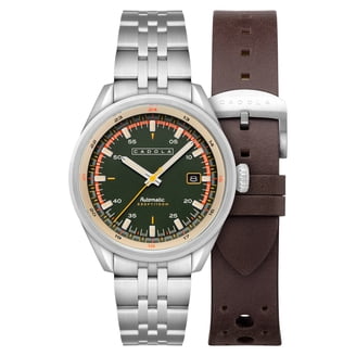 3H Italia DPS1N 52mm Ocean Divers Steel Watch Black Face - Walmart.com