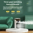 thumbnail image 7 of Portable Cooling Air Fan, 2025 New Air Portable Air Conditioner, Air Cooler Humidifier, Low Noise Air Cooling Fan, For Room, Desktop, Bedroom, Office (White), 7 of 7