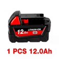 thumbnail image 1 of ⏳for Milwaukee 18v Battery /9000mah/12000mah Apply To 48-11-1815 48-11-1850 2646-20 2642-21ct Replacement Lithium Battery, 1 of 2
