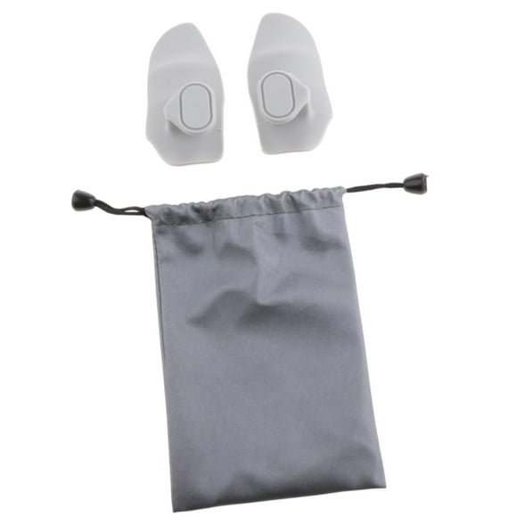 2 piezas Puques de gimnasia para levantar pesas empuñaduras de mano portátiles con bolsas para hombres Mujeres Pads de barra de barra antipolonea para Gris