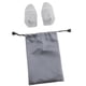 thumbnail image 1 of 2 almohadillas ergonómicas para barra de levantamiento de pesas, sin dedos, con bolsa antideslizante. Gris, 1 of 9