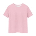 thumbnail image 3 of Top de Manga Larga de la Moda de los Niños de Color Sólido Cuello Redondo Suelto Y Casual Tops para el Uso Casual Diario, Interior, Regreso a Casa, Fiestas de Cumpleaños, Vacaciones, Fotografía, 3 of 5