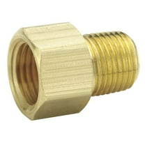 Parker 1/4" MNPS x 5/16" Flare Brass Connector 10PK 48IFHD-5-4