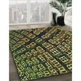 thumbnail image 3 of Ahgly Company Machine Washable Indoor Rectangle Transitional Brass Green Area Rugs, 2' x 3', 3 of 7
