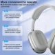 thumbnail image 4 of Auriculares gamer inalámbricos PILITADEPILITAD P9 Max P9 plateado, 4 of 8
