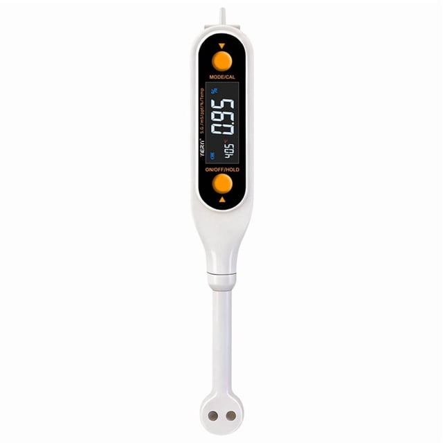 Medidor de Salinidad de Alimentos 5 en 1 EC TDS, Medidor de Temperatura. Medidor de Sal de Alta Precisión para Caldos, Salsas y Encurtidos.