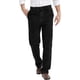 thumbnail image 1 of Jeans de cintura elástica para hombre, pantalones casuales de sarga #1 Negro 38W x 32L #1 Negro 38W x 32L Xishao ropa, 1 of 2