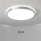 thumbnail image 5 of Bearachild Luz de techo LED con sensor de movimiento Detective de movimiento Luz de techo Luz de techo de aluminio redonda plana Detective Iluminación y accesorios 27cm 12w, 5 of 6