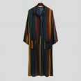 thumbnail image 3 of INCERUN Men's Muslim Islamic Thobe Abaya Dishdash Full Length Maxi Tops Robes, 3 of 7