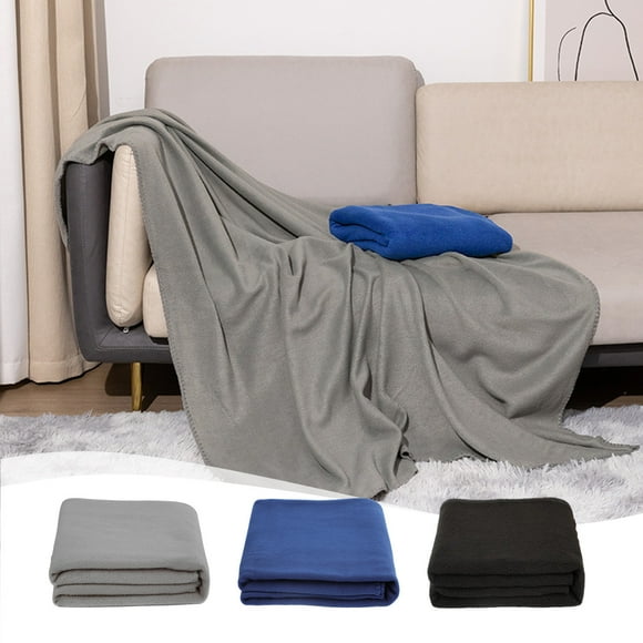 Xihbxyly Manta de Forro Polar, Suave y Acogedora, Ligera y Transpirable, Perfecta para Yoga, Sofá, Picnic o Viajes, Multicolor, 127 X 152 Cm, Juego de 1 Pieza.