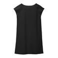 thumbnail image 5 of Spazoro Little and Big Girls Dresses, V-Neck Comfortable Solid Color Sleeveless Casual Dresses for Girls Black Size 10 T, 5 of 6