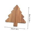 Christmas Tree Cutting Board Wooden Tray Christmas Tree Charcuterie