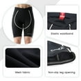 thumbnail image 5 of Santic Women's Cycling Shorts Bike Shorts Padded Bicycle Tights For Riding, 5 of 7