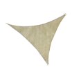 thumbnail image 1 of Voile d'ombrage triangulaire de 16,5 pi - beige, 1 of 1