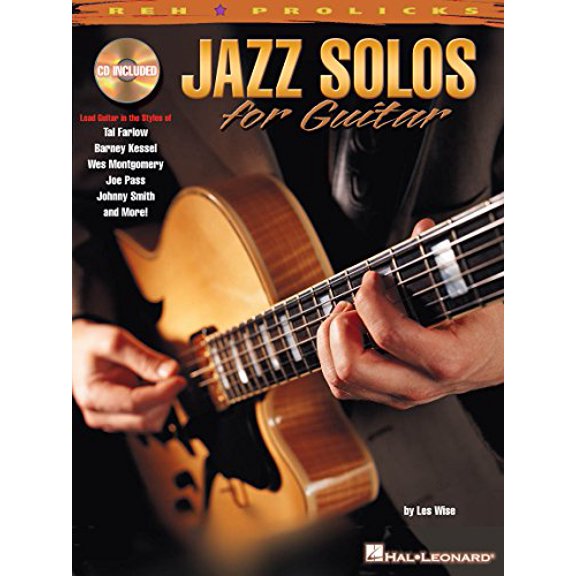 Pre-Owned Jazz Solos for Guitar Lead Guitar in the Styles of Tal Farlow, Barney Kessel, Wes Montgomery, Joe (Paperback) by Les Wise