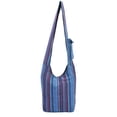 thumbnail image 2 of The Collection Royal Graphic Print Cotton Hippie Hobo Bag, 2 of 7