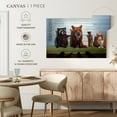 thumbnail image 5 of Elephant Stock Usual Suspects Wall Art - Horizontal Canvas Wall Art - Living Room Wall Decor - Humor Canvas - Gray And Green Decor By Lucia Heffernan - 12" x 8", 5 of 8