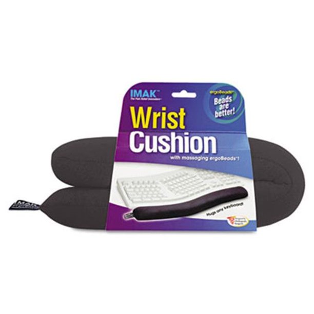 IMAK Ergo Wrist Cushion for Keyboard, Black