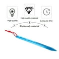 thumbnail image 4 of Miangastore 6PCS Aluminum Alloy Ground Nail Portable Tent Nail Camping Ground Pegs, 4 of 8