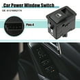 thumbnail image 2 of Unique Bargains Car Front Left Driver Side Master Power Window Switch for BMW 323i 1999-2000 61316902174 Black, 2 of 8