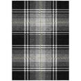 thumbnail image 2 of Addison Rugs Chantille Indoor/Outdoor Transitional Plaid Black Washable Rectangle Rug, 3' x 5', 2 of 6