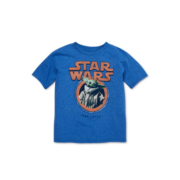 ader Ambassadeur wimper Star Wars Boys 4-18 Baby Yoda Mandalorian Child Graphic T-Shirt -  Walmart.com
