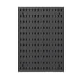thumbnail image 2 of syligr No Punch Pegboard Wall Mount Storage Rack 9 x 8 Inches Multifunctional Drain Basket with Hooks for Kitchen Bathroom Entryway Garage Office Adhesive Mount Organizer Space Saving, 2 of 6