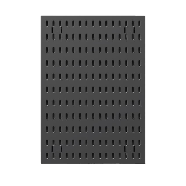 Pegboard Wall Organizer With Drain Basket And Movable Hooks For Kitchen Storage Rack 42 cm x 30 cm Plastic Wall Mounted Organizer