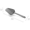 thumbnail image 2 of Negro, grande, Scoop Plus - Colador, escurridor/recolector, escurre y sirve, apto para lavavajillas, 2 of 5
