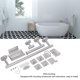 thumbnail image 4 of Juego De Herrajes Para , Toallero 11PCS Con Accesorios Para Hotel, 4 of 7