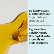 Sky Organics Organic Rosehip Oil to Rejuvenate and Brighten Face, 1 fl oz